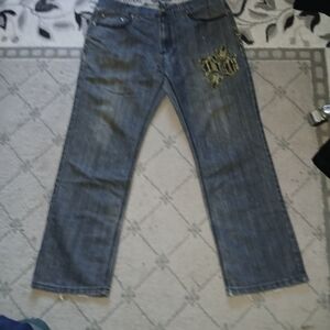 Bare Fox Mens Vintage Jeans Size 38 Excellent Condition - BUY 1 CHOOSE 1 FREE